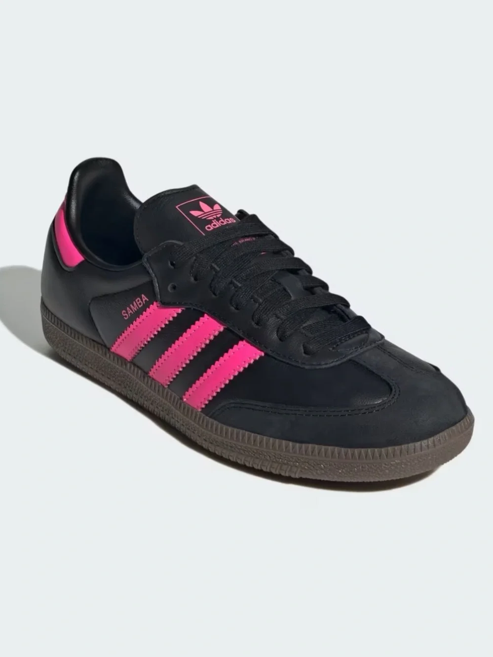 Adidas Samba OG core black / lucid pink / gum